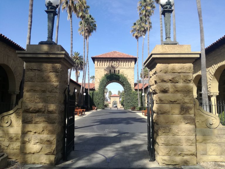 Stanford University cancello ingresso
