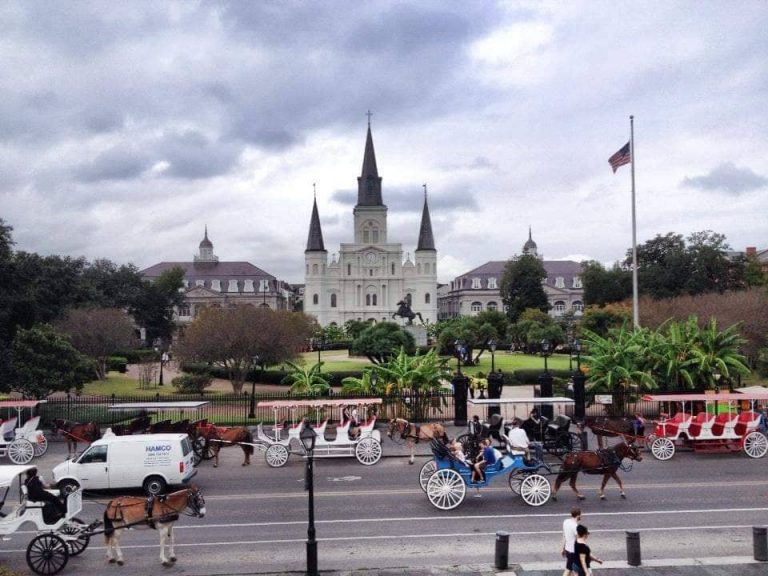 Scoprire New Orleans Louisiana St Luis Cathedral e Jackson Square