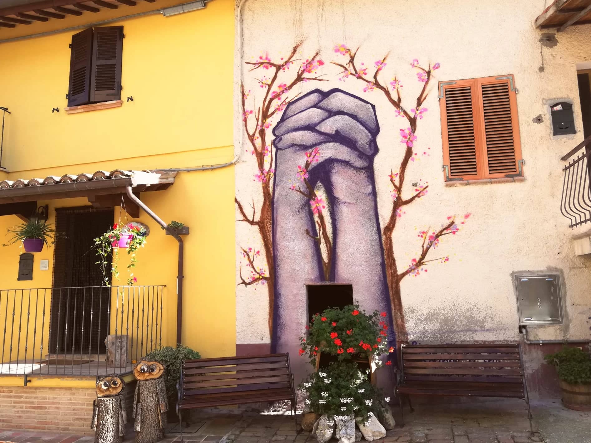 Braccano il paese dei murales