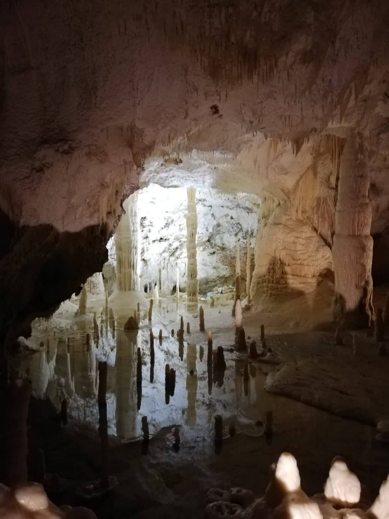 Sala delle candeline Grotte di Frasassi