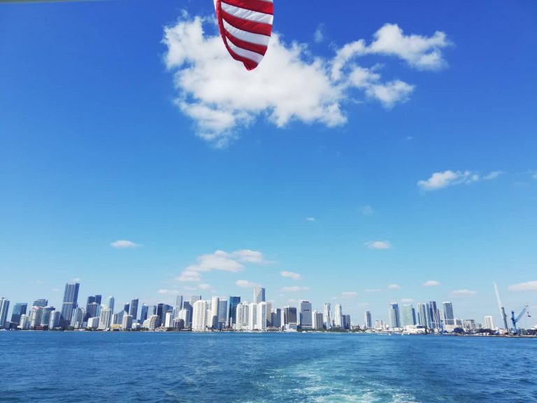 Millionaire's Row cruise Miami Skyline