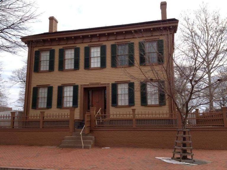 Visitare la casa di Lincoln a Springfield Illinois