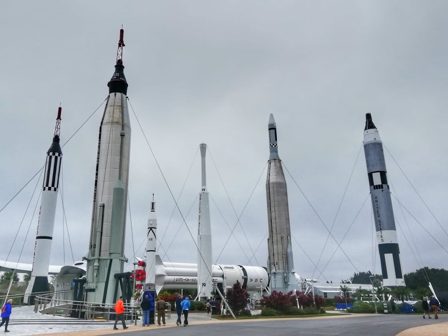 Rocket Garden - KSC -Visitare il Kennedy Space Center a Cape Canaveral