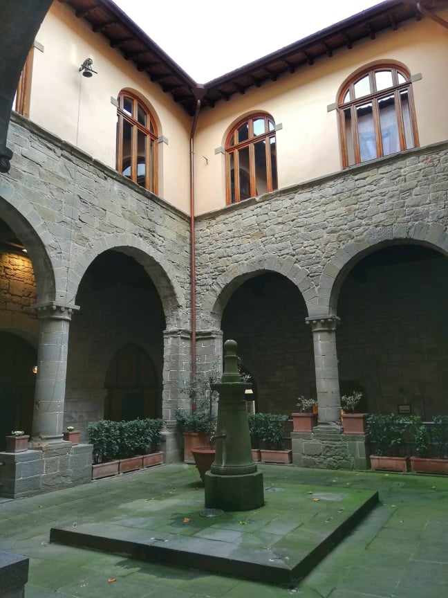 Chiostro monastero di Camaldoli - Casentino