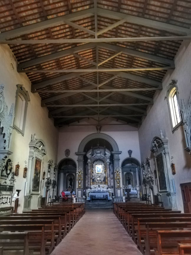 Interni Chiesa di San Francesco - Volterra
