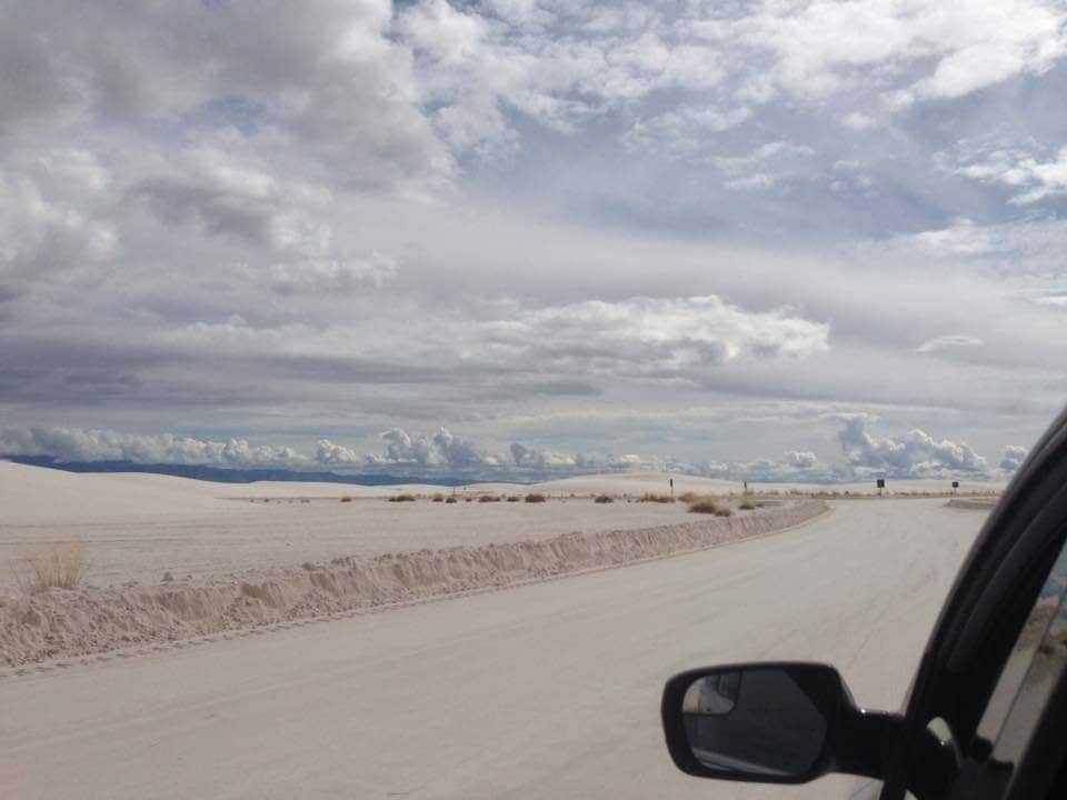 Dunes Drive - White Sands National Park - Deserto bianco New Mexico 