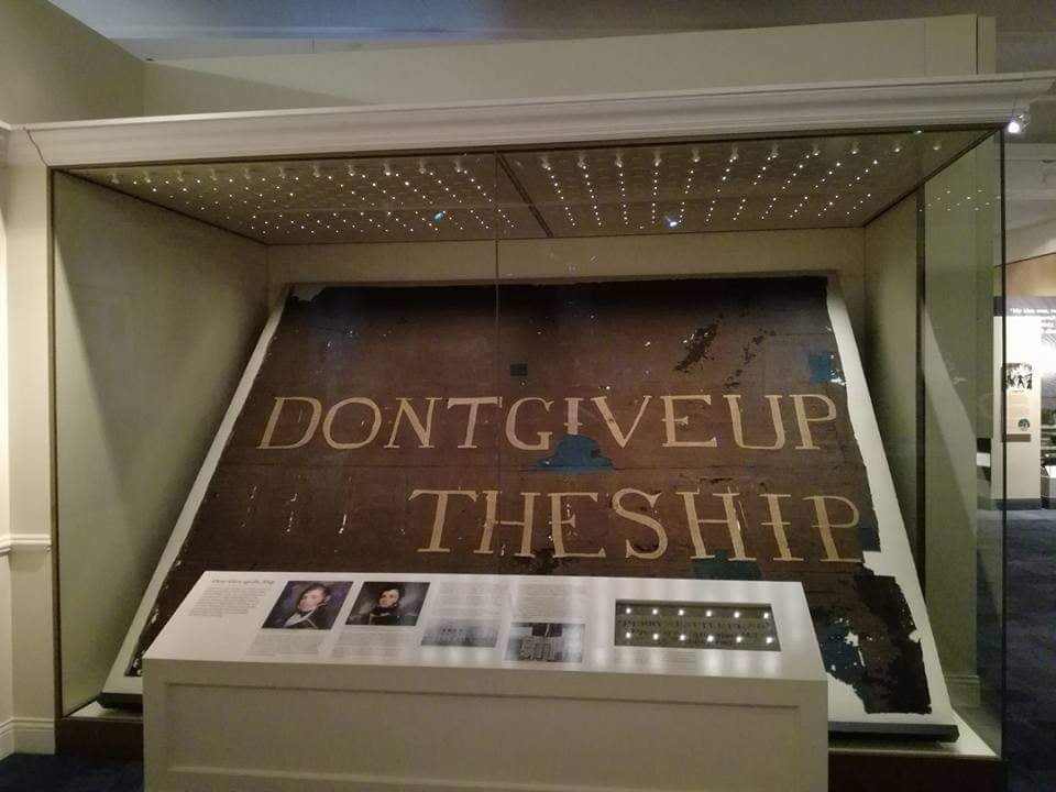 visita Accademia Navale Annapolis don't give up the ship di Oliver Hazard Perry