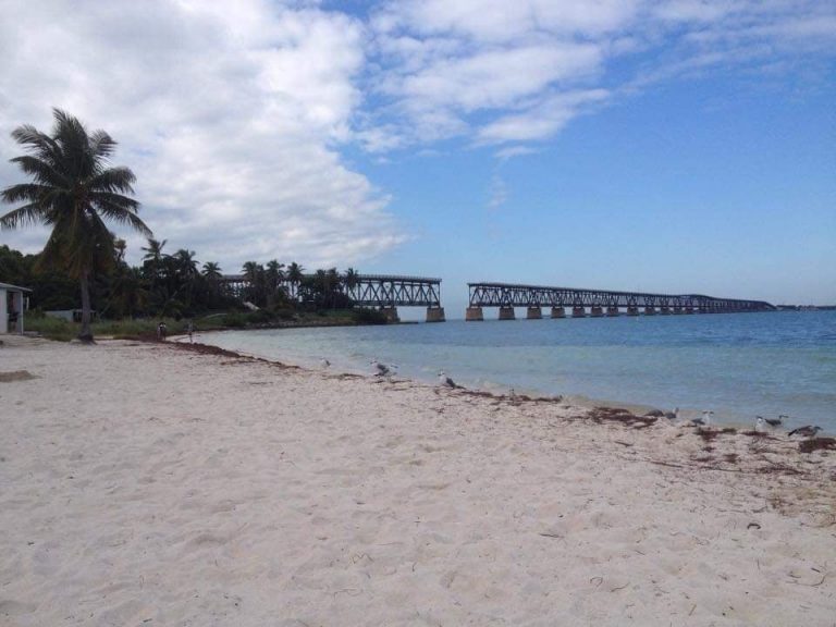 Bahia Honda State park Calusa Beach e vecchio ponte ferroviario
