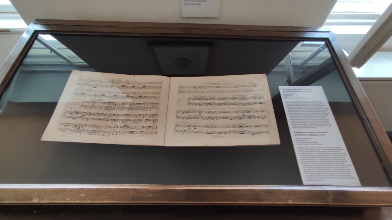 spartiti musicali di Beethoven alla Pasqualatihaus di Vienna