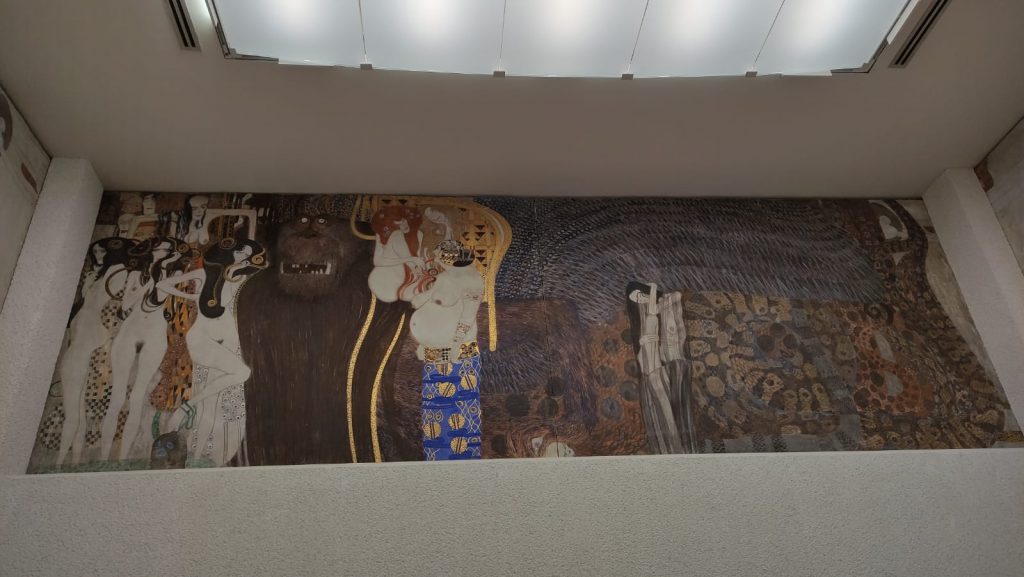 Fregio di Klimt Palazzo della Secessione Viennese Vienna