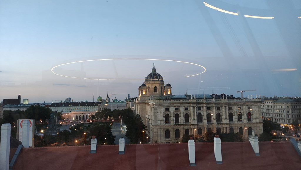 Panorama dalla Terrazza Libelle Museum Quartier Vienna