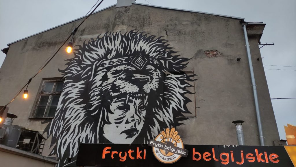 Mural Judah - Street art Kazimierz - Murales Cracovia
