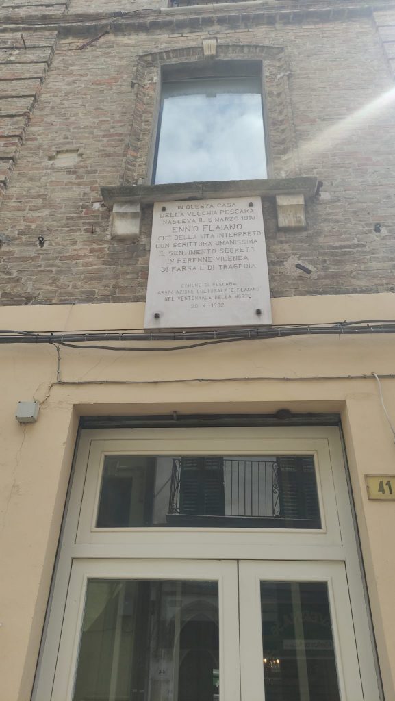 Casa natale di Ennio Flaiano Pescara Vecchia