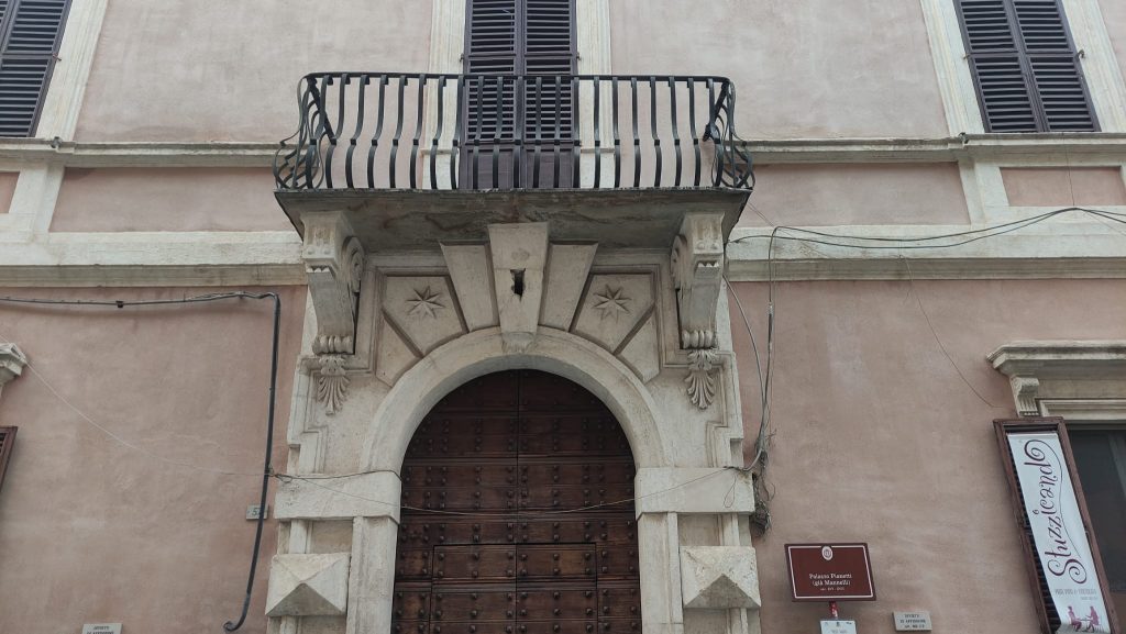 Palazzo Mannelli Pianetti - Arcevia cosa vedere