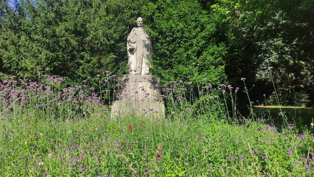 Statua del Poeta Adalbert Stifter - Türkenschanzpark Vienna