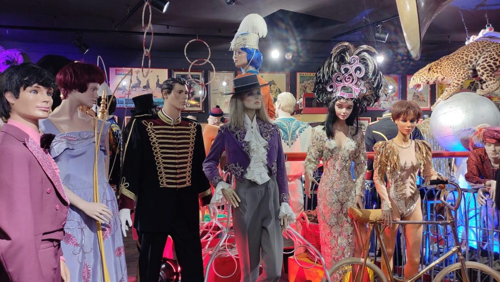 Costumi degli artisti del circo Museo Circo e Clown Vienna