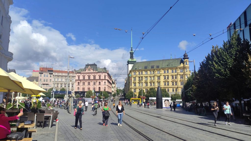 Cosa vedere a Brno - Piazza della Libertà