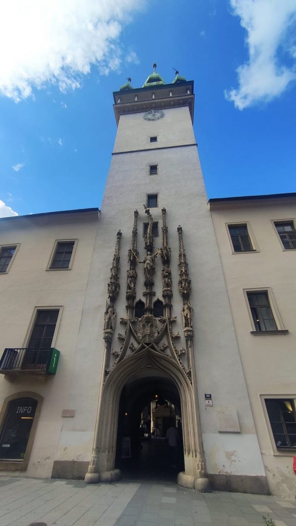 Facciata del Vecchio Municipio di Brno