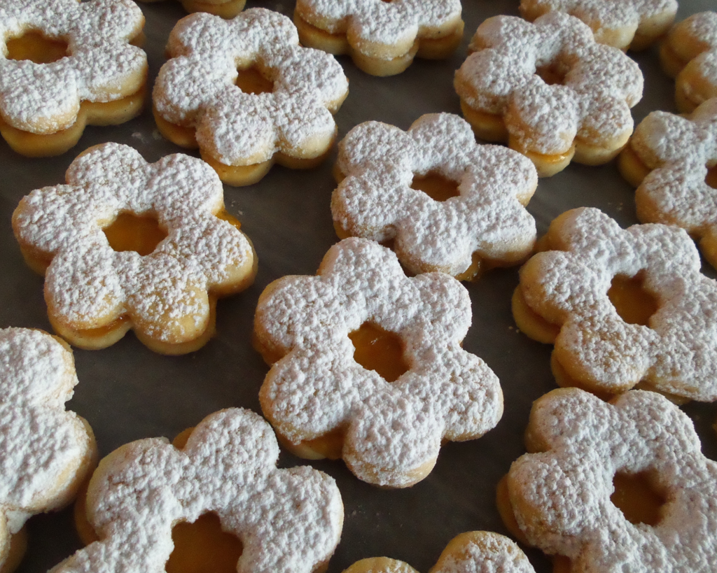 Spitzbuben biscotti tipici di Natale Austria