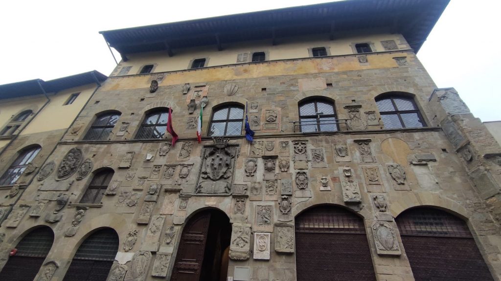 Facciata di Palazzo Pretorio - Arezzo
