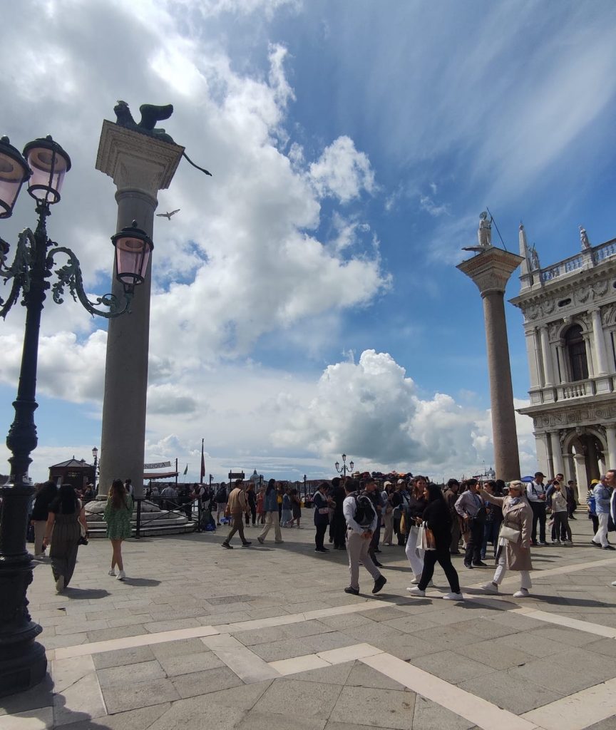 Colonne Piazza San Marco Venezia
