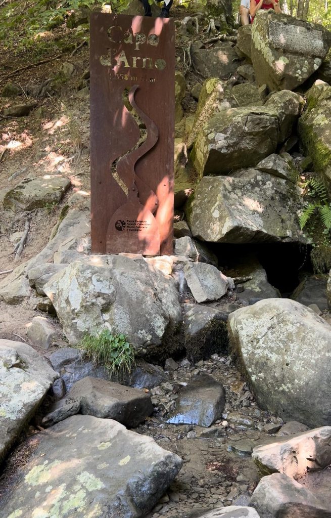 Capodarno Sorgente dell'Arno in Casentino