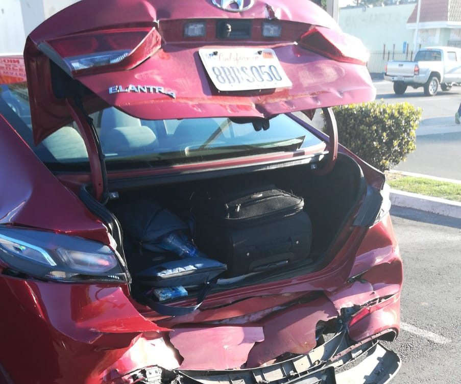 incidente auto a noleggio USA