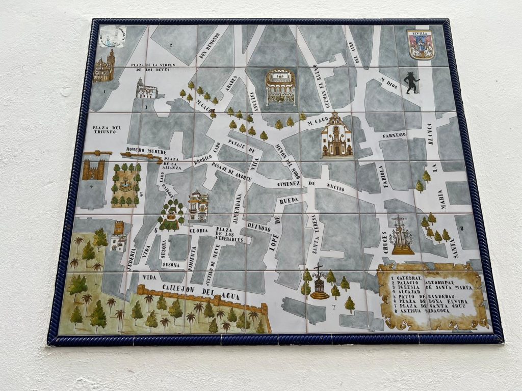 Murales Barrio Santa Cruz Siviglia