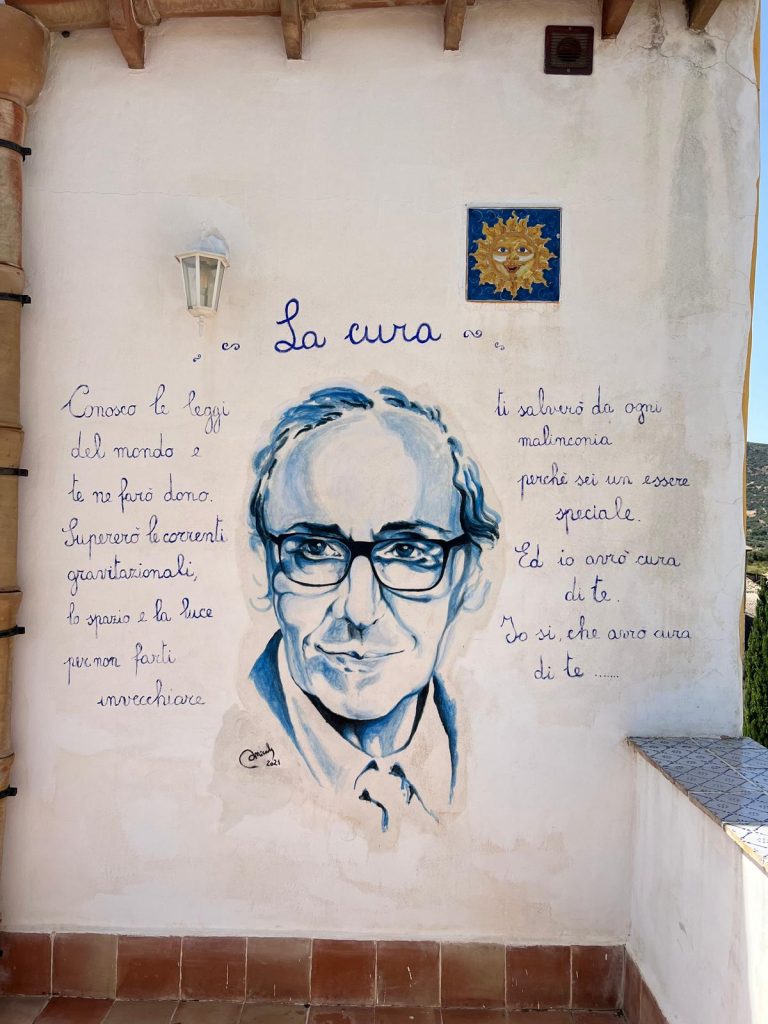 Murales Battiato Borgo Parrini