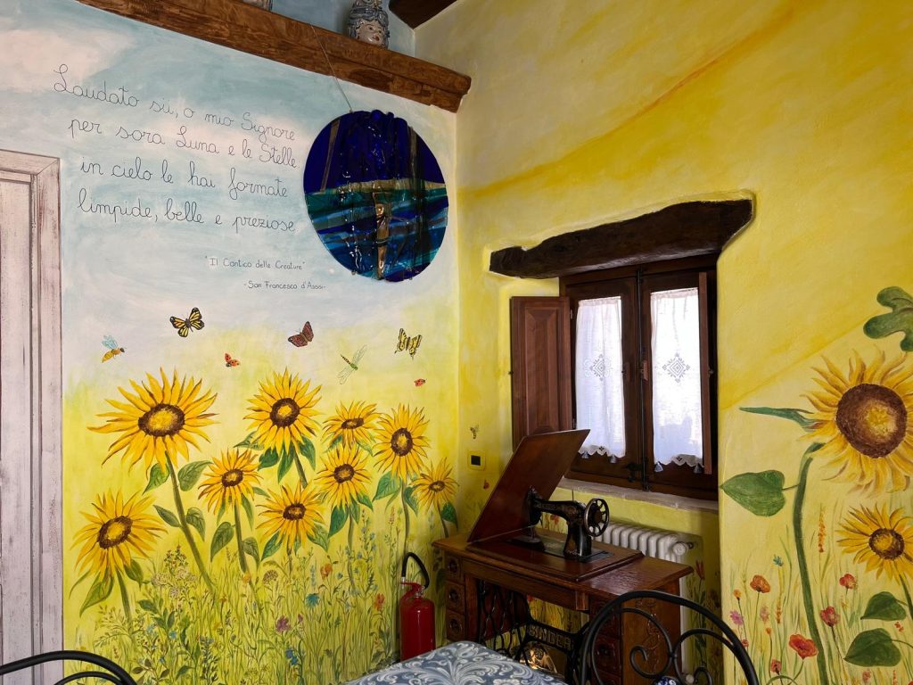 Stanza Van Gogh Museo onirico Borgo Parrini