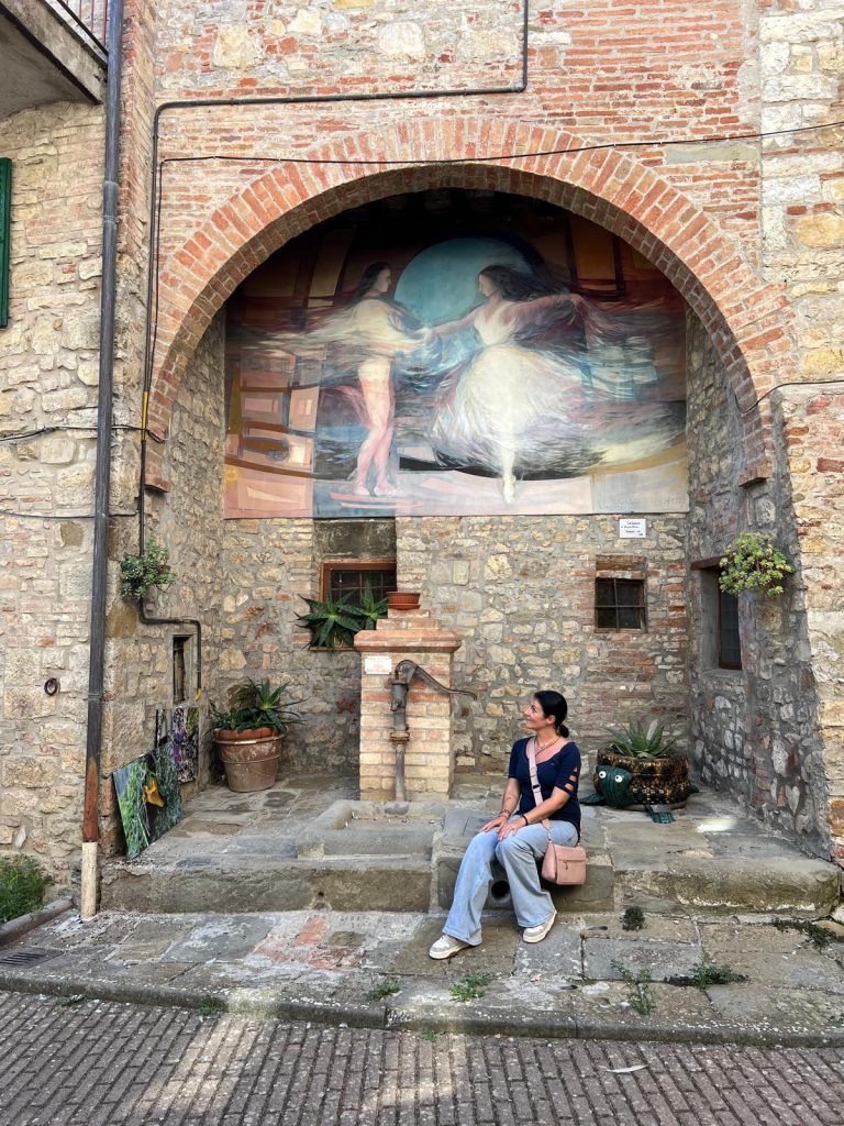 Ballerina Murales Mugnano