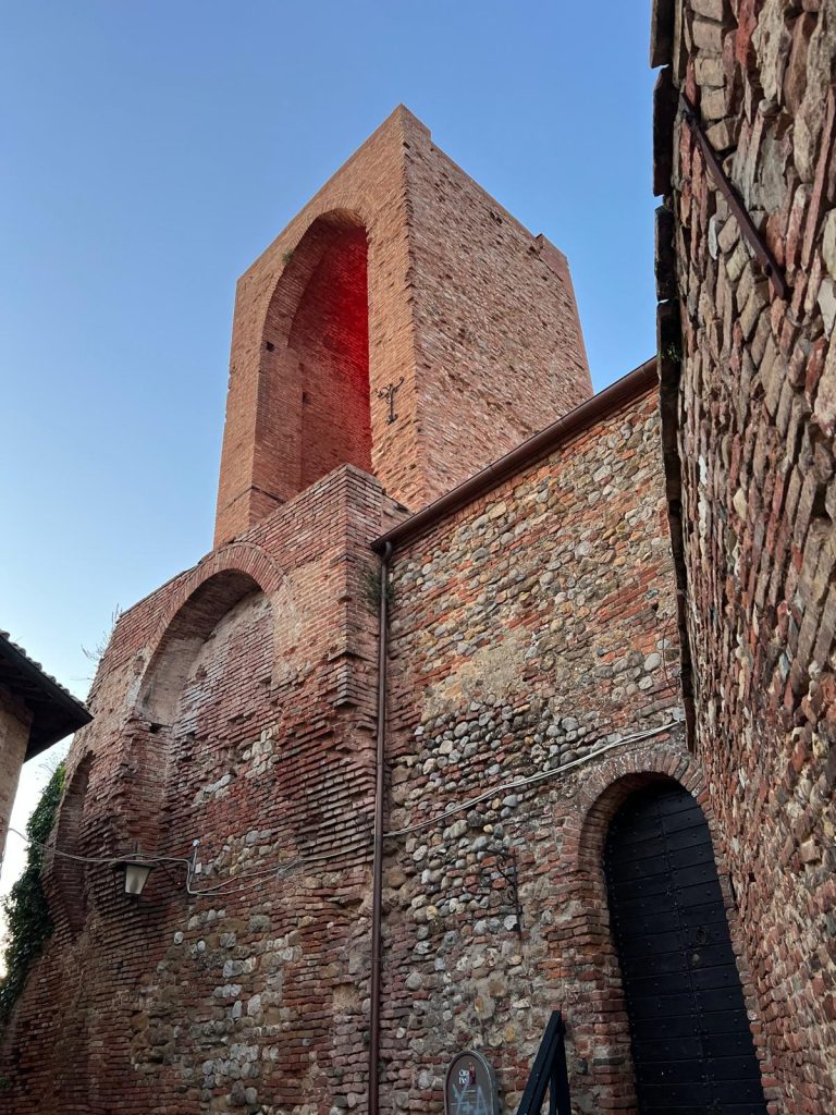 Percorso dei Vicoli Città della Pieve Barbacane