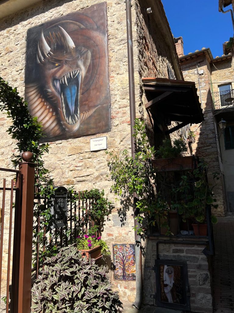 Murales il Torciglione Mugnano Umbria