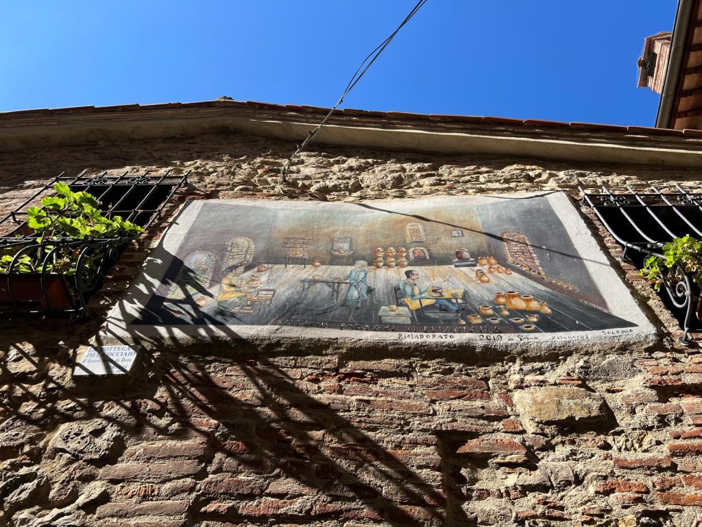 La bottega del cocciaio murales Mugnano