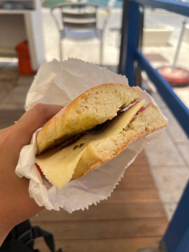 Pane cunzato Archè food and drink Castellammare del Golfo