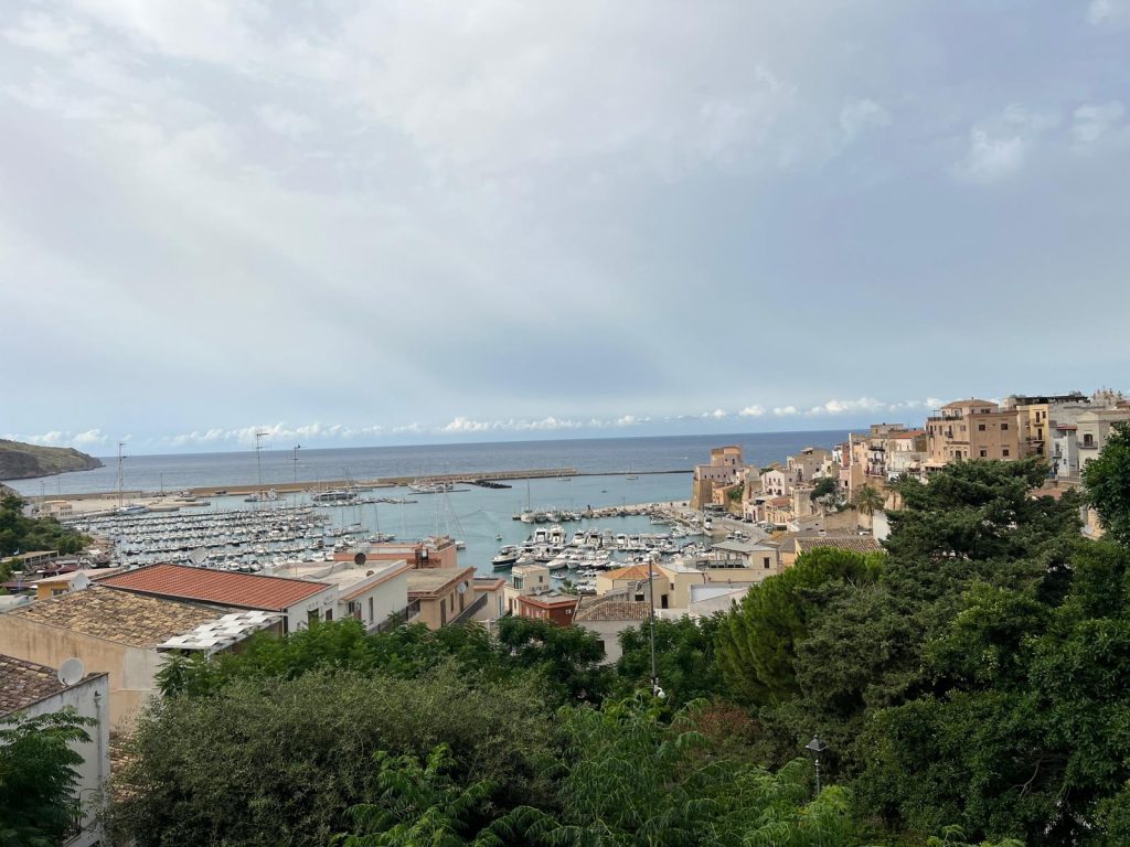 Panorama Castellammare del Golfo da Villa Regina Margherita
