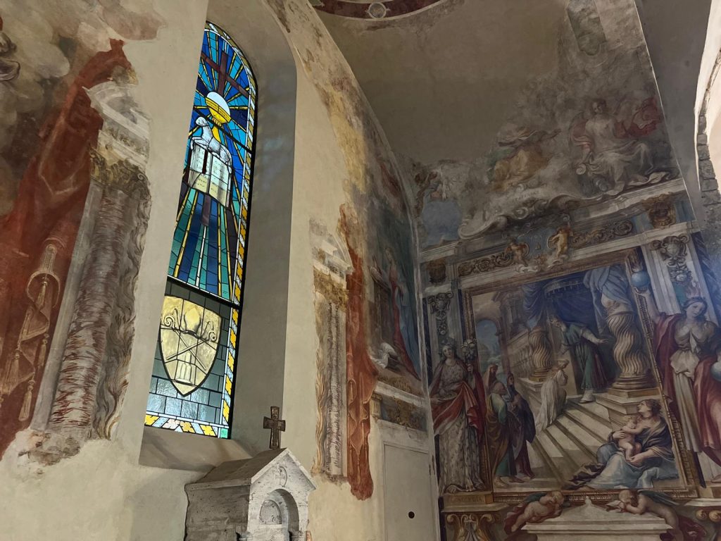 Affreschi re Ratchis Abbazia San Salvatore