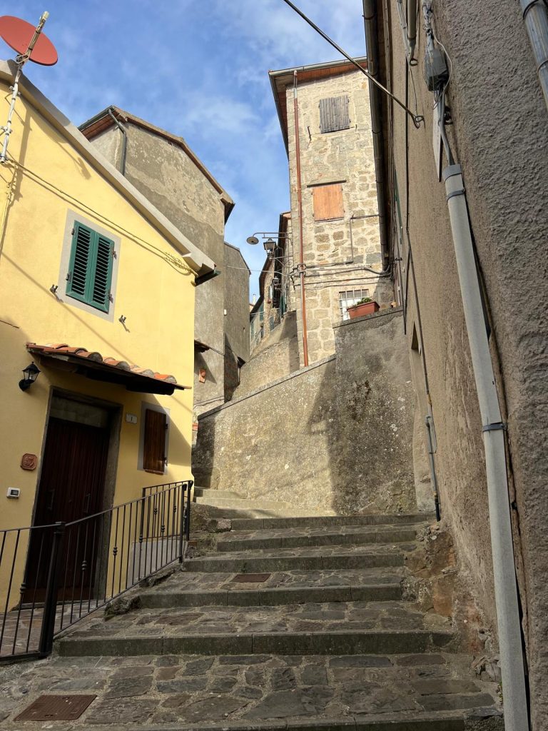 Vicoli e scalinate Arcidosso Grosseto