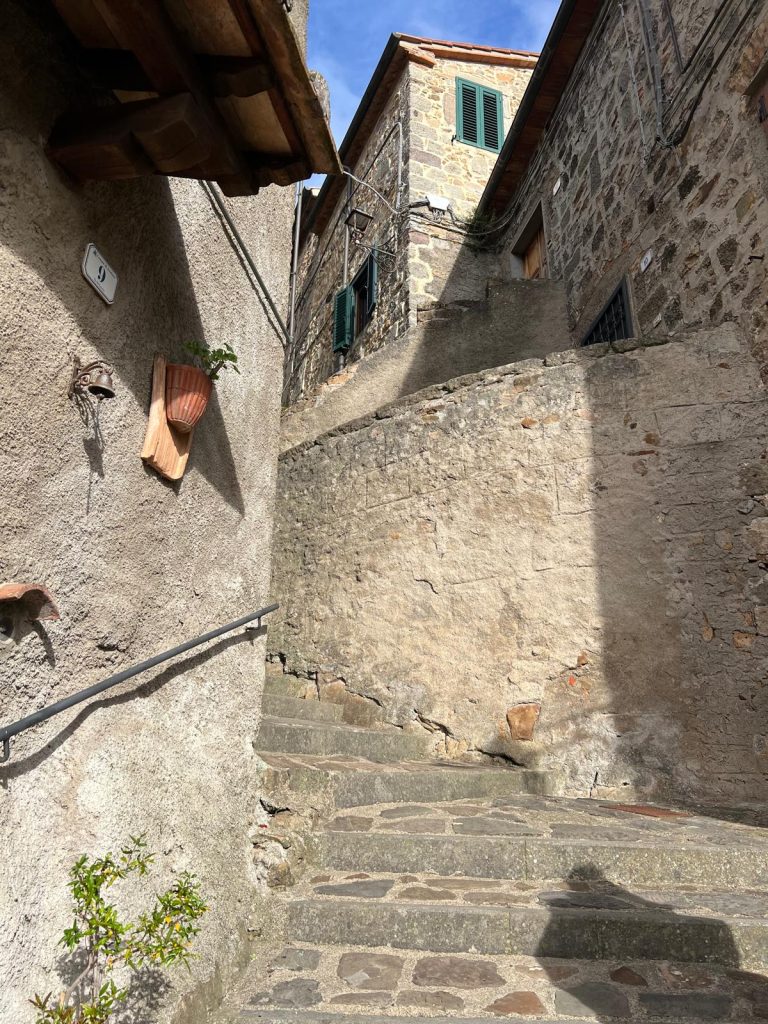 Vicoli e scalinate Arcidosso Grosseto