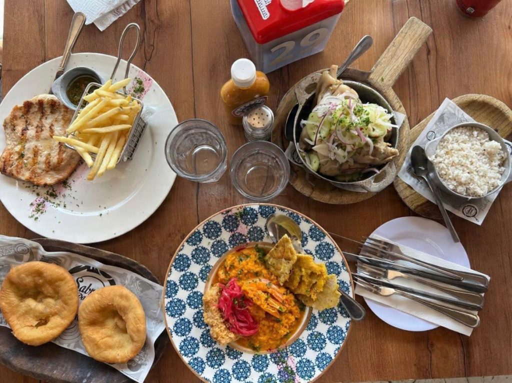 Sabroso Panama Amador Causeway Isla Perico pranzo Gaucho Saus Hojaldra