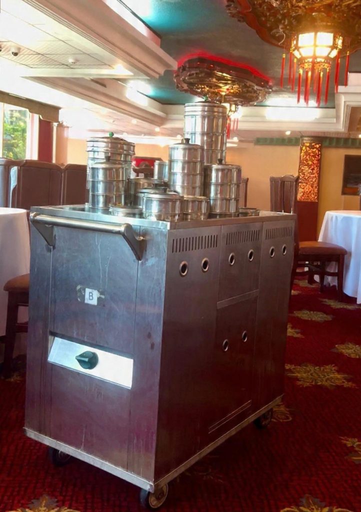Carrelli per colazione cinese dim sum Lung Fung Panama City