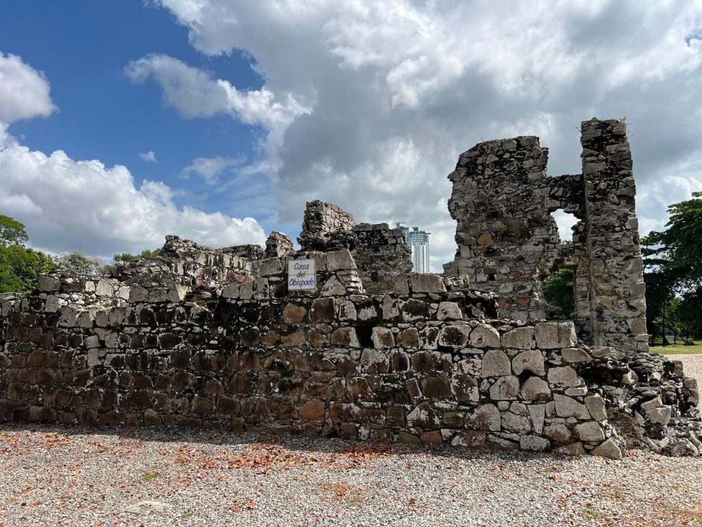casa del Obispo Rovine Panama Viejo