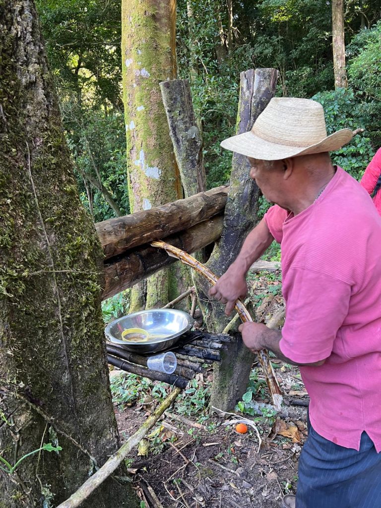 produzione succo di canna da zucchero Finca Las Margaritas Don Kune Panama
