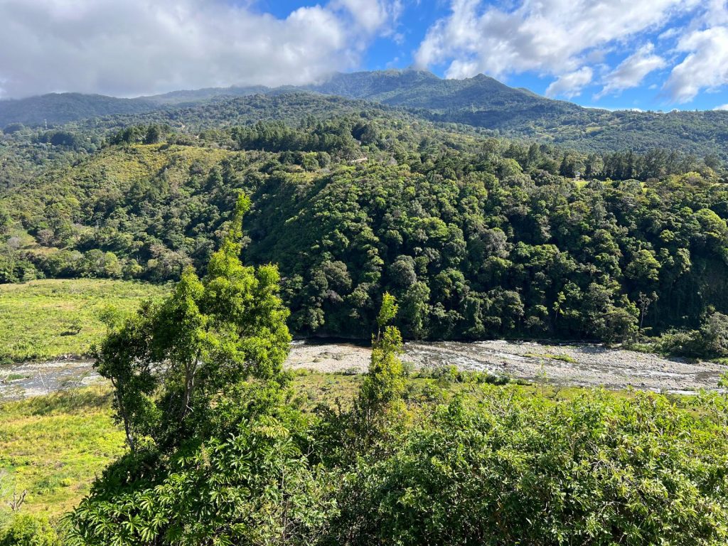 Fiume Caldera dal Centro Visitatori di Boquete