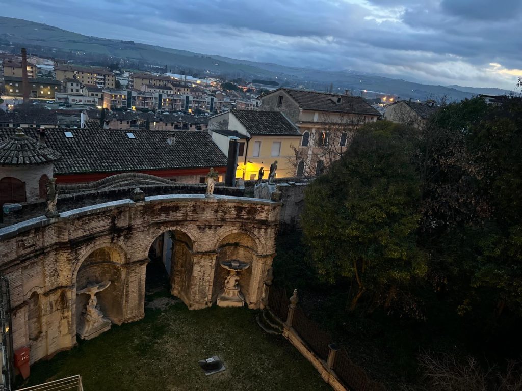 Giardino all'italiana Palazzo Pianetti Jesi