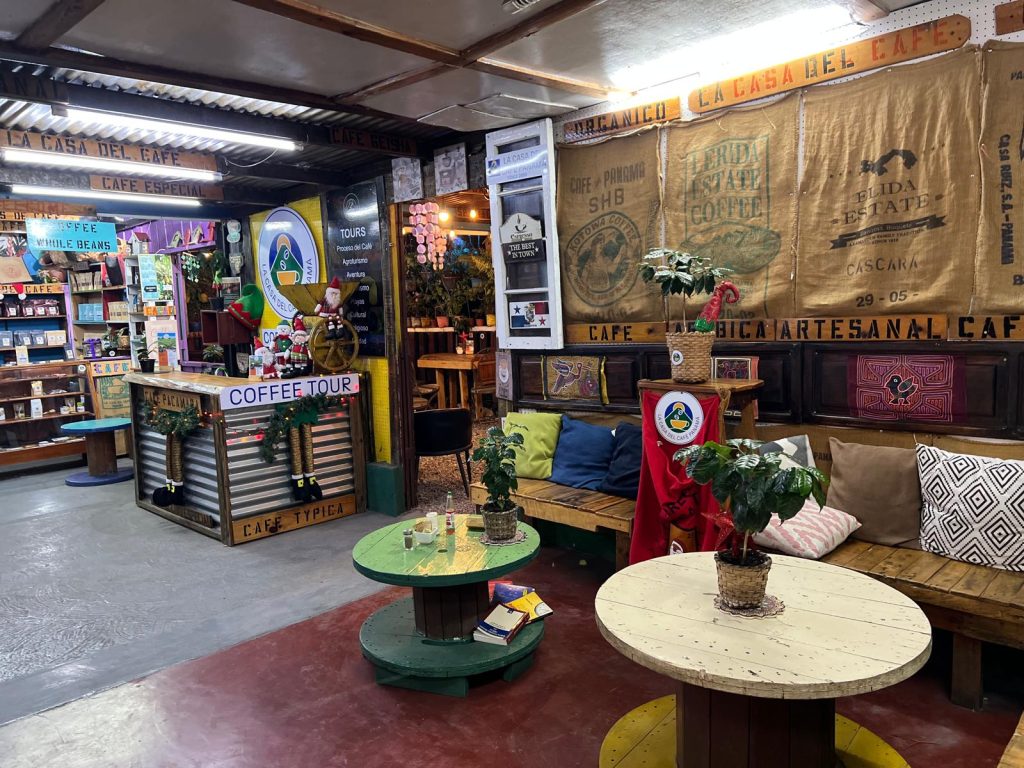 La casa del Cafè Boquete Chiriquí