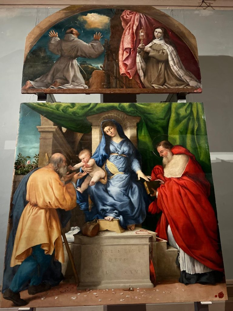 Lorenzo Lotto Pinacoteca civica Palazzo Pianetti Jesi