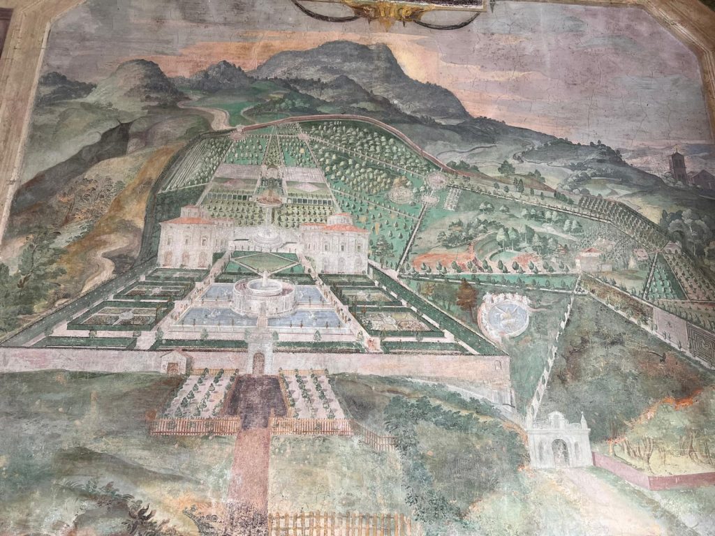 Casino Gambara affresco Villa Lante