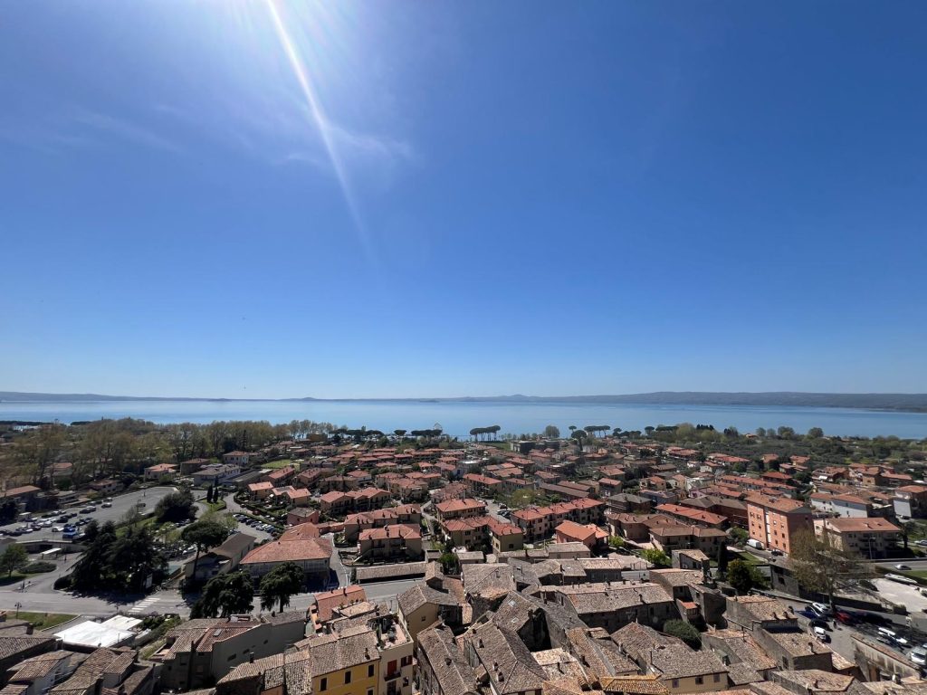 Panorama sul Lago di Bolsena dalla Rocca 