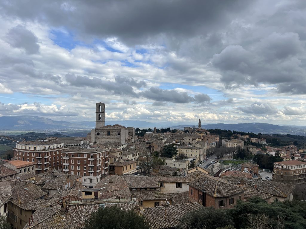 Giardini Carducci Panorama Perugia